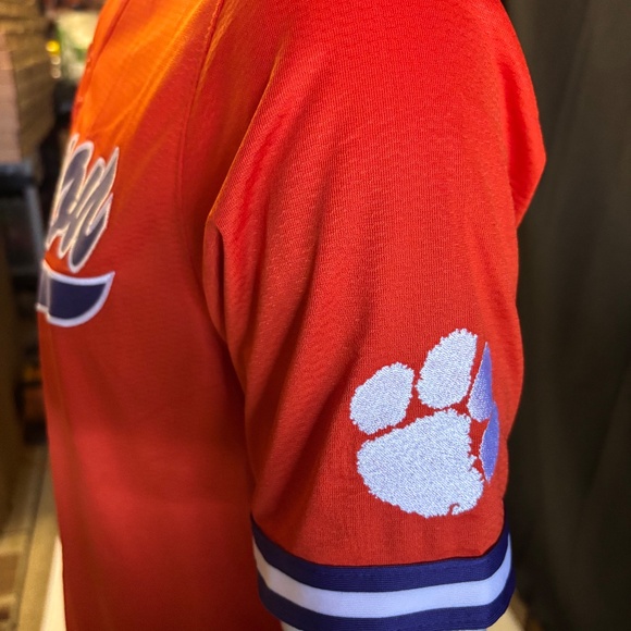 New mens medium authentic Nike Clemson Tigers baseball jersey - Picture 3 of 6